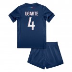 Nogometni Dresovi Paris Saint-Germain Manuel Ugarte 4 Dječji Domaći 2024-25 Kratkih Rukava